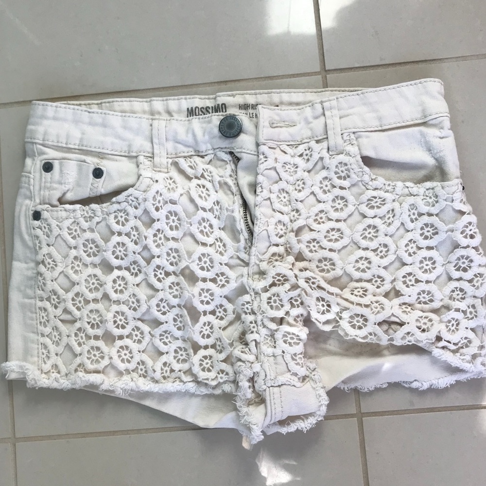 Lace Detail Shorts